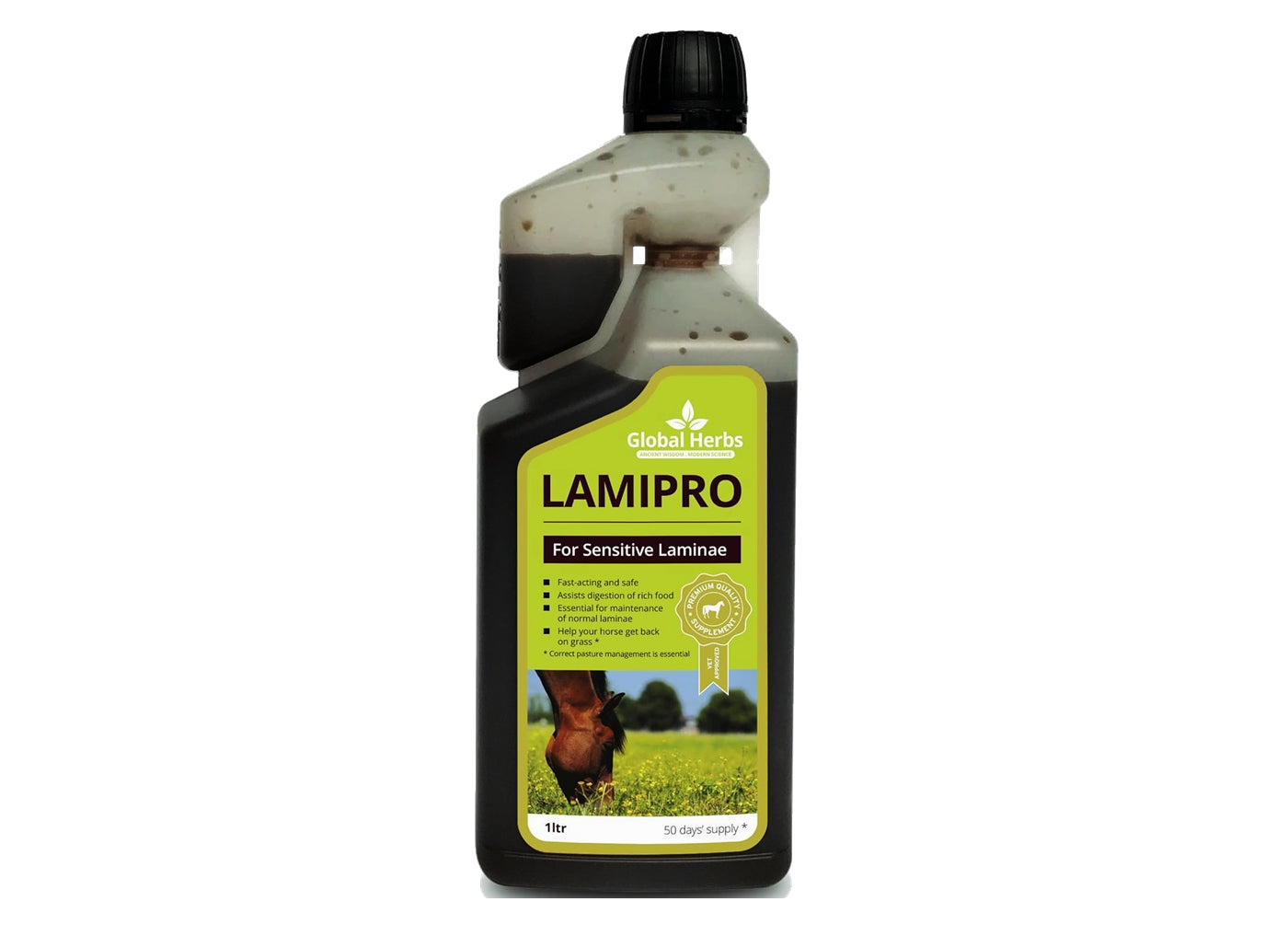 Global Herbs - LamiPro Liquid | Horse Care Supplement - Buy Online SPR Centre UK