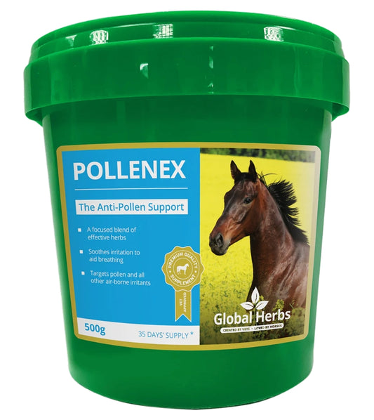 Global Herbs - Pollenex Powder | Horse Care - Buy Online SPR Centre UK