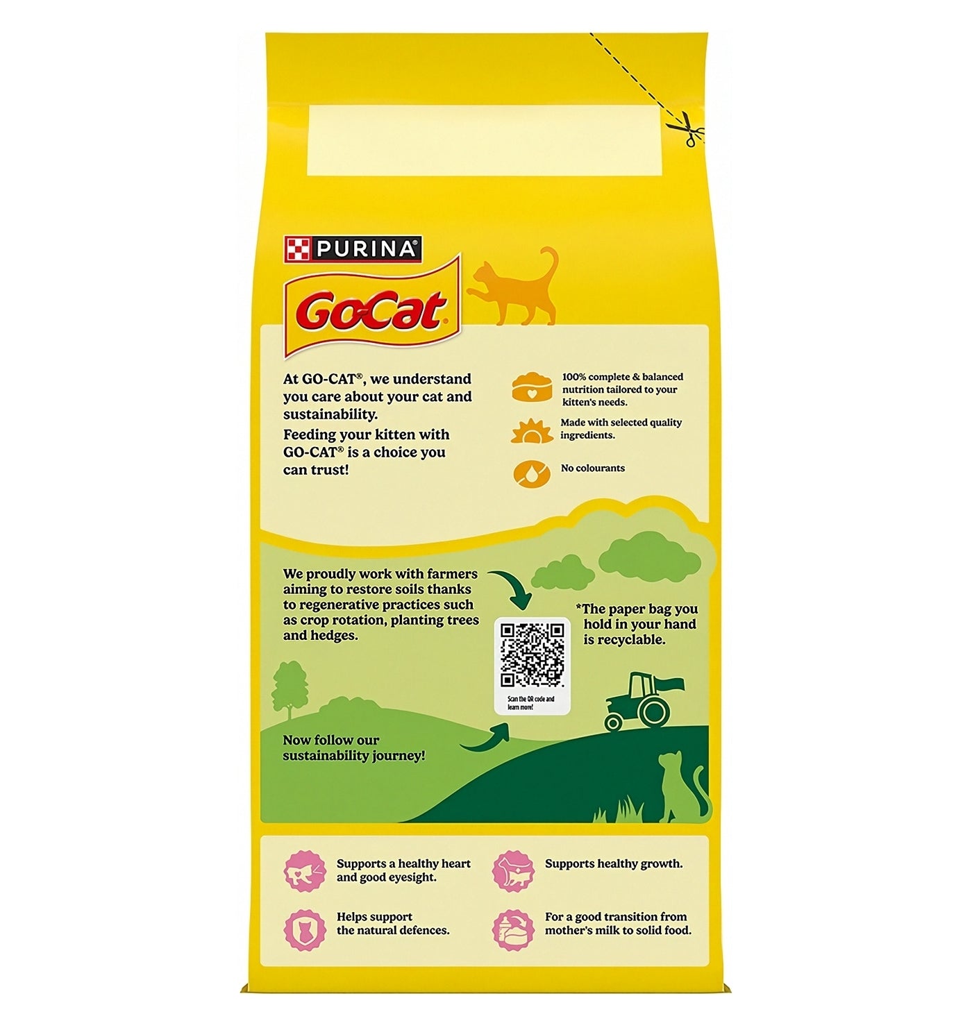 Go-Cat - Kitten Dry Food (Chicken & Turkey) - Buy Online SPR Centre UK