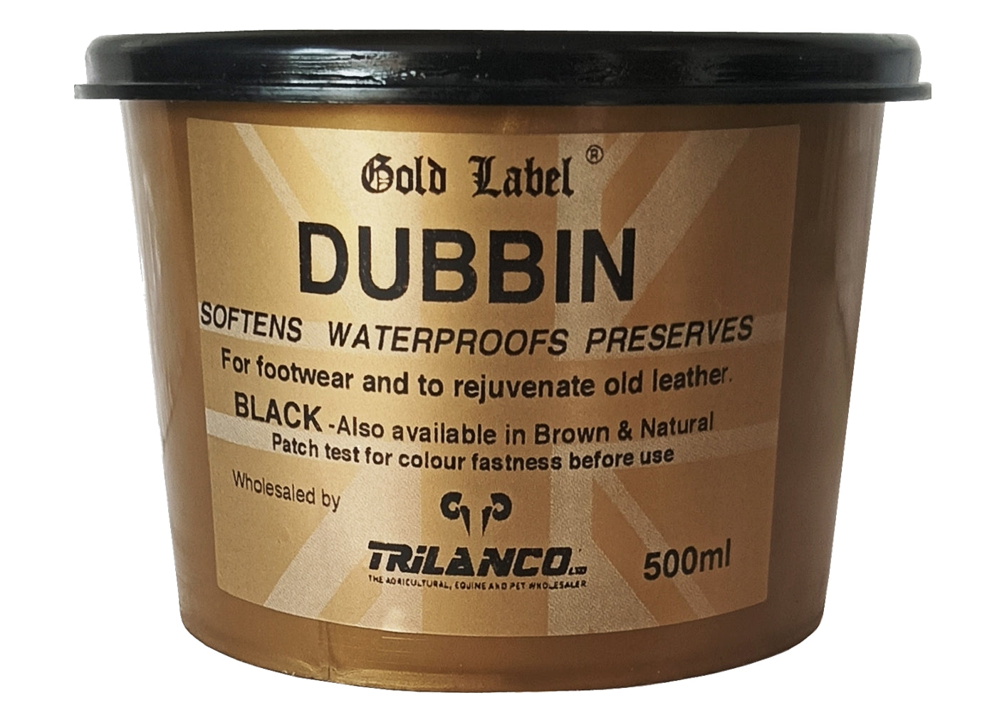 Gold Label Dubbin (Black) | Leather Care - Buy Online SPR Centre UK