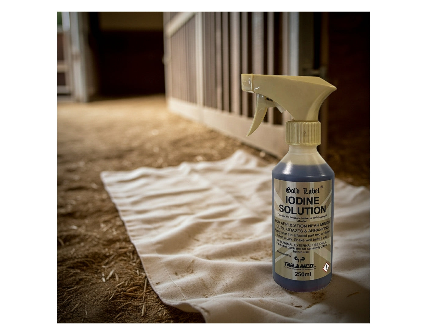 Gold Label - Iodine Solution 250ml - Buy Online SPR Centre UK