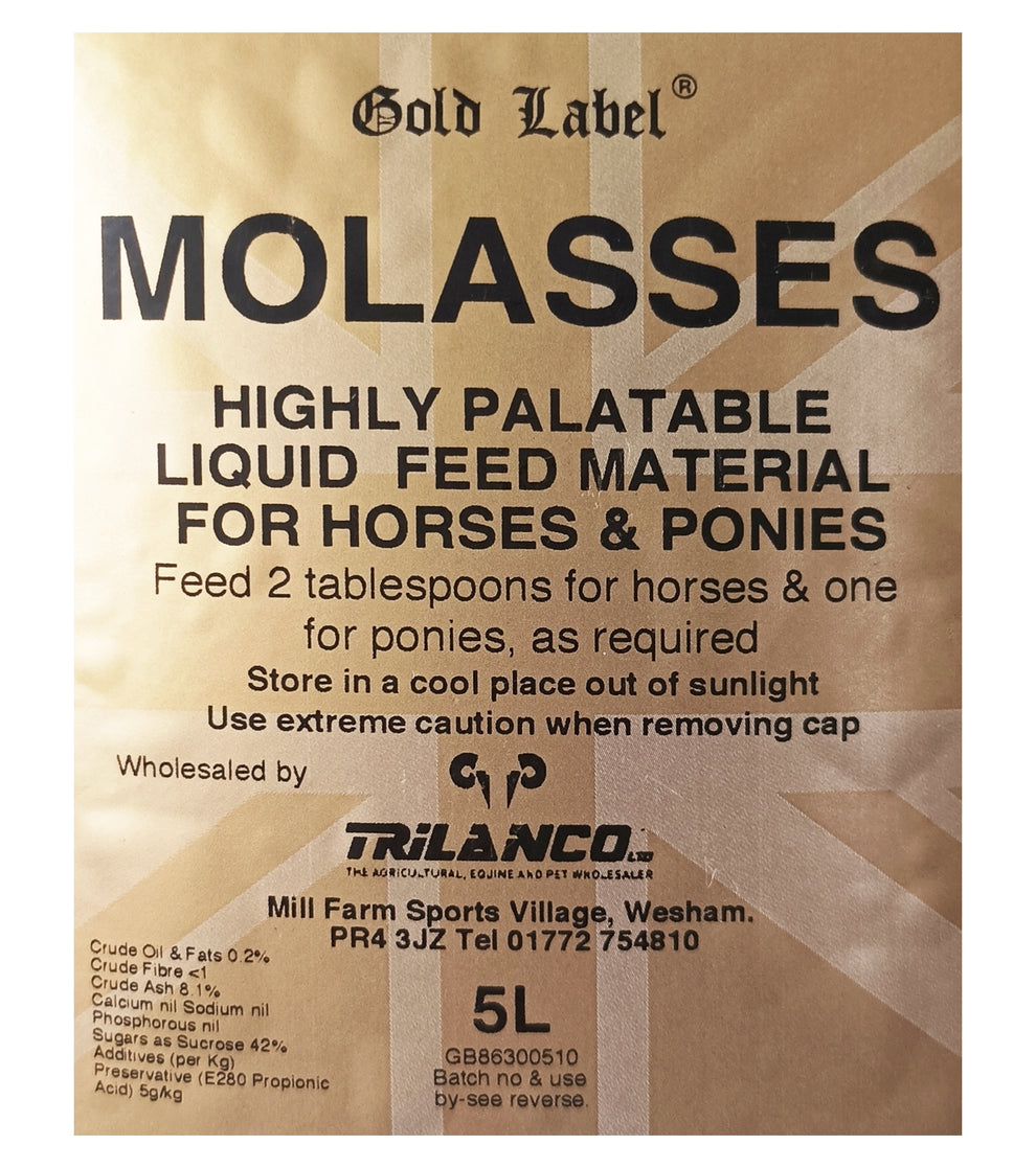 Gold Label - Molasses | Horse Care Supplement - Buy Online SPR Centre UK