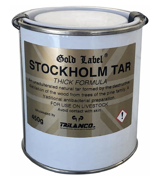 Gold Label - Stockholm Tar (Thick Formula) 450g | Hoof Health - Buy Online SPR Centre UK