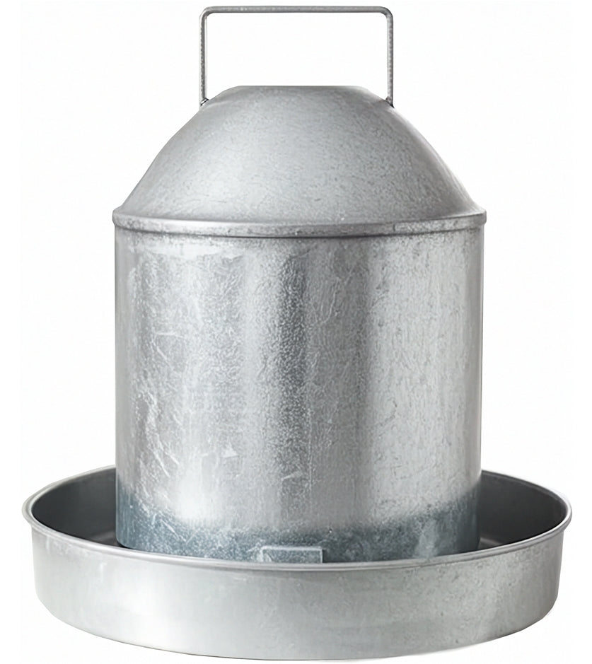 Heritage - ½ Gallon Galvanised Poultry Drinker - Buy Online SPR Centre UK