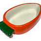 Pet Platter - Carrot Pet Bowl for Small Animals - Buy Online SPR Centre UK