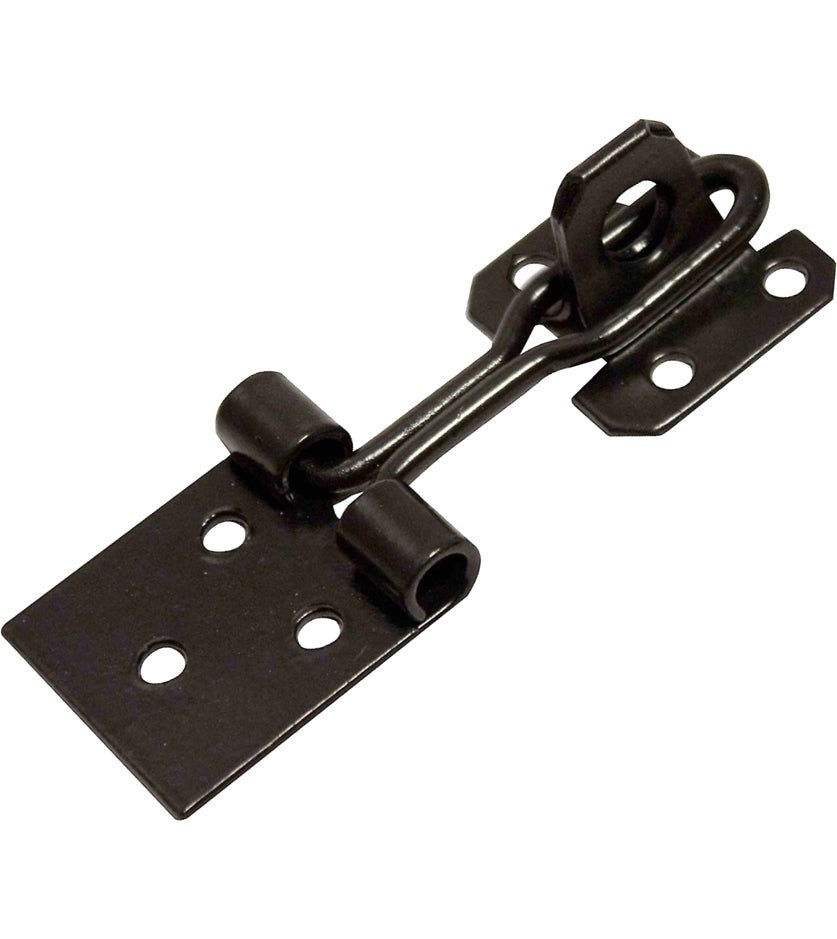 Unifix - Hasp and Staple 75mm (Black) - Buy Online SPR Centre UK