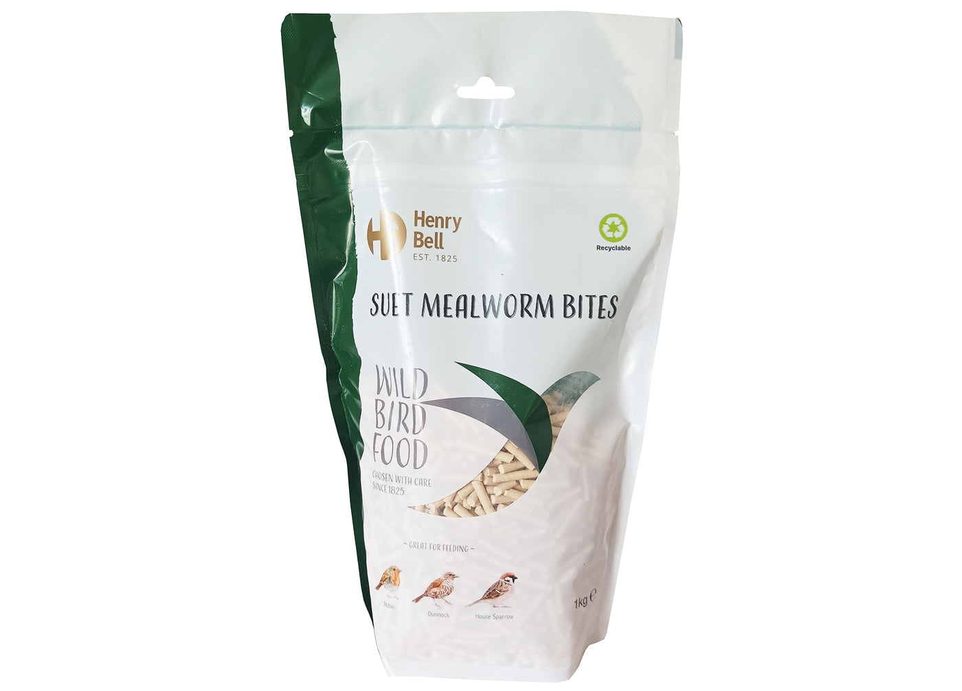 Henry Bell - Suet Mealworm Bites - Buy Online SPR Centre UK