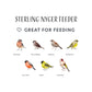 Henry Bell - Sterling Nyger Seed Feeder - Buy Online SPR Centre UK