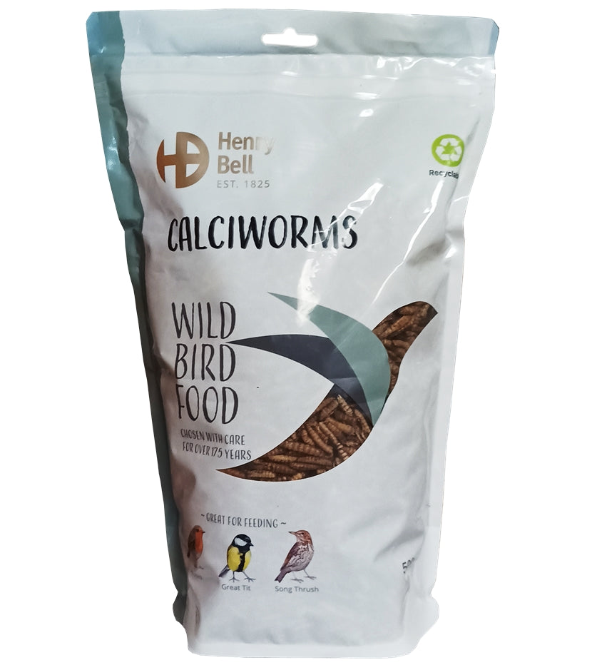 Henry Bell Calciworms 500g | Wild Bird Care - Buy Online SPR Centre UK