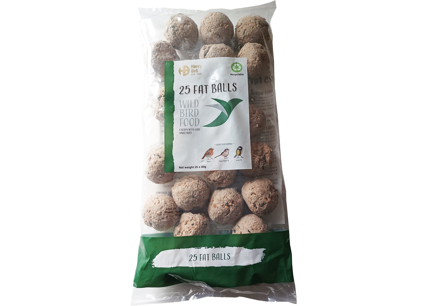 Henry Bell - Fat Balls (25 Pack) - Buy Online SPR Centre UK