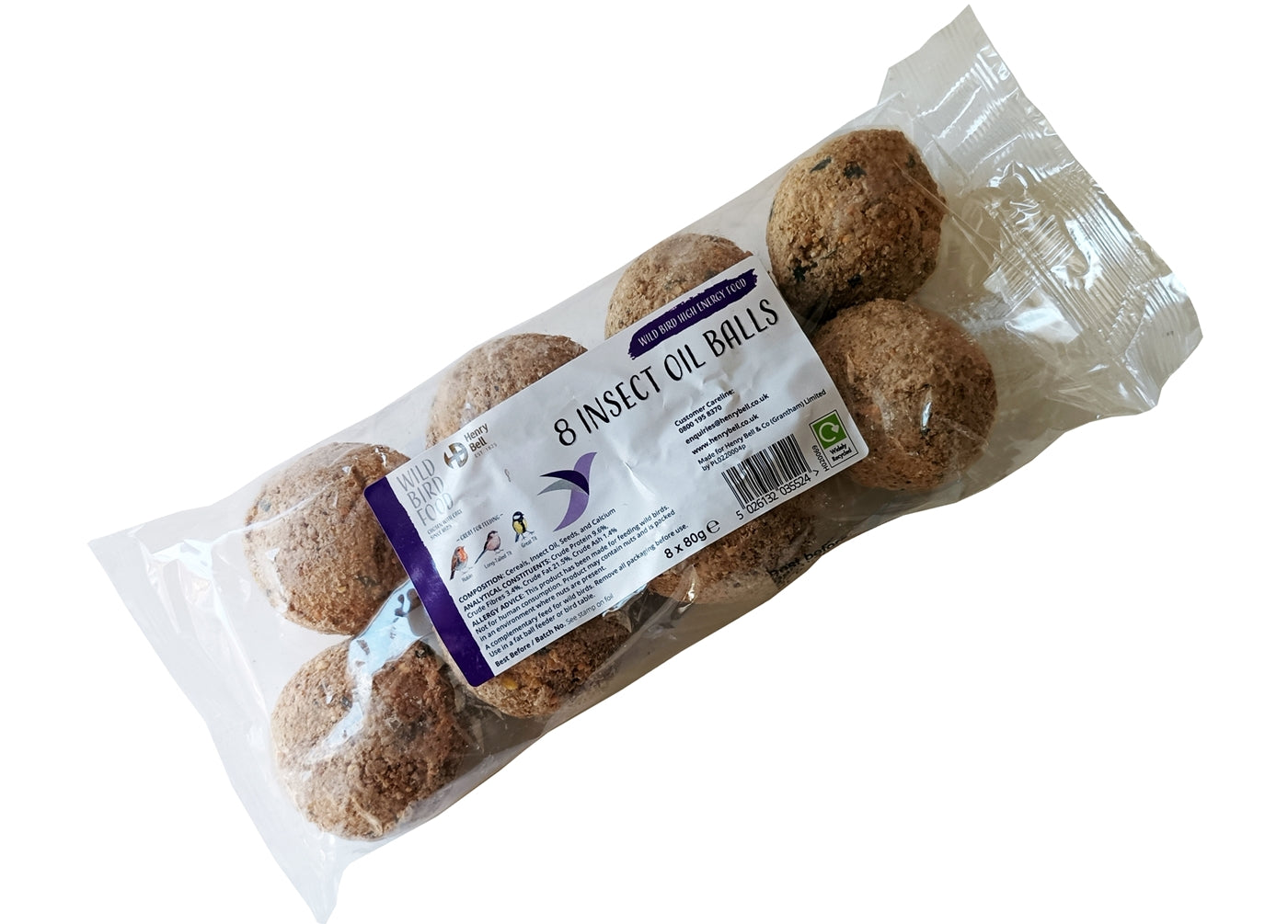 Henry Bell - Insect Oil Balls (Pack of 8) - Buy Online SPR Centre UK