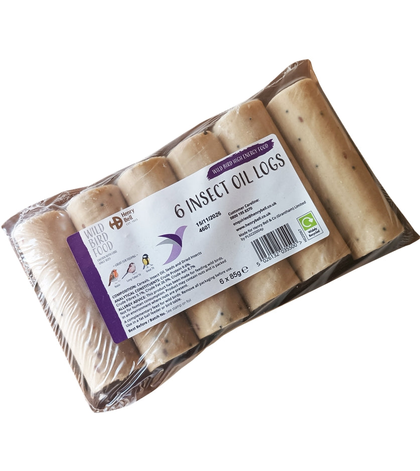 Henry Bell - Insect Oil Logs (Pack of 6) - Buy Online SPR Centre UK
