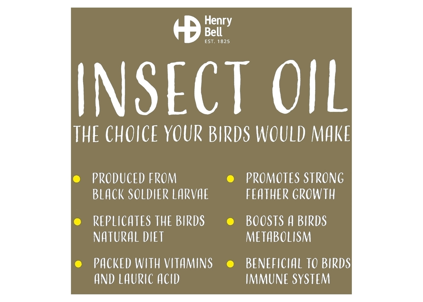 Henry Bell Log Feeder With 4 Insect Oil Logs - Buy Online SPR Centre UK