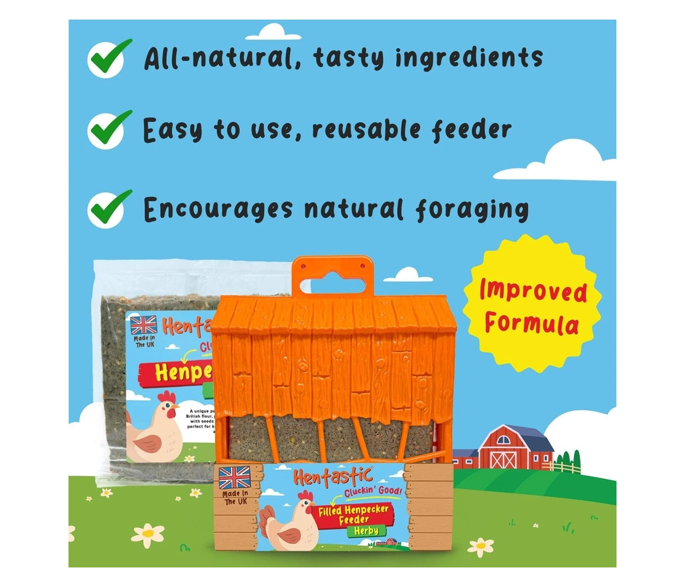 Hentastic - Filled Henpecker Feeder - Buy Online SPR Centre UK