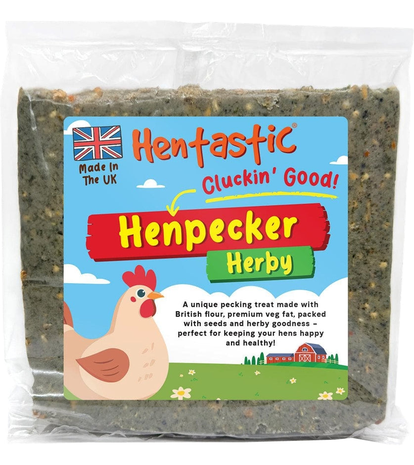 Hentastic - Henpecker Herby Treat Block - Buy Online SPR Centre UK