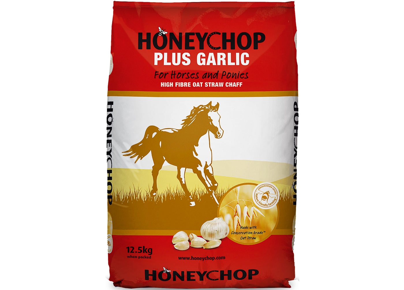 Honeychop Plus Garlic 12.5kg | Horse Feed - Buy Online SPR Centre UK