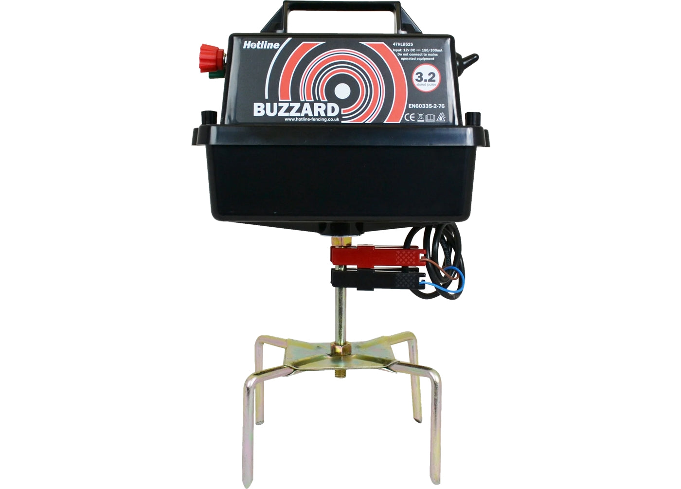 Hotline - Buzzard Energiser 12 Volts | 3.2 Joules - Buy Online SPR Centre UK