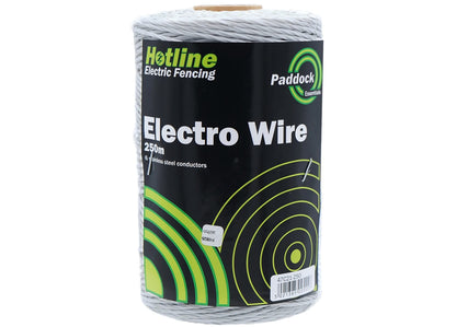 Hotline Paddock Essentials - 6 Strand Electro Wire 250m - Buy Online SPR Centre UK