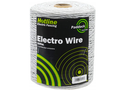 Hotline Paddock Essentials - 6 Strand Electro Wire 500m - Buy Online SPR Centre UK