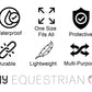 Hy Equestrian - Waterproof Ride On Saddle Cover (Navy) - Buy Online SPR Centre UK