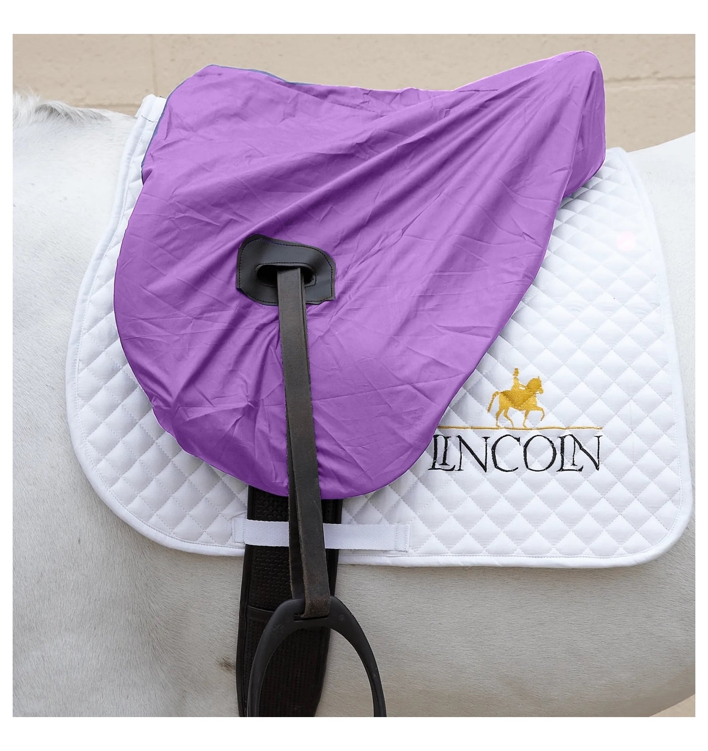 Hy Equestrian - Waterproof Ride On Saddle Cover (Purple) - Buy Online SPR Centre UK