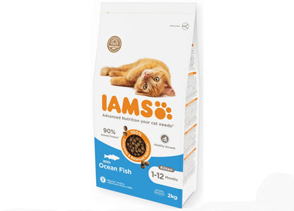 IAMS - Adult Dry Cat Food with Ocean Fish - 2kg