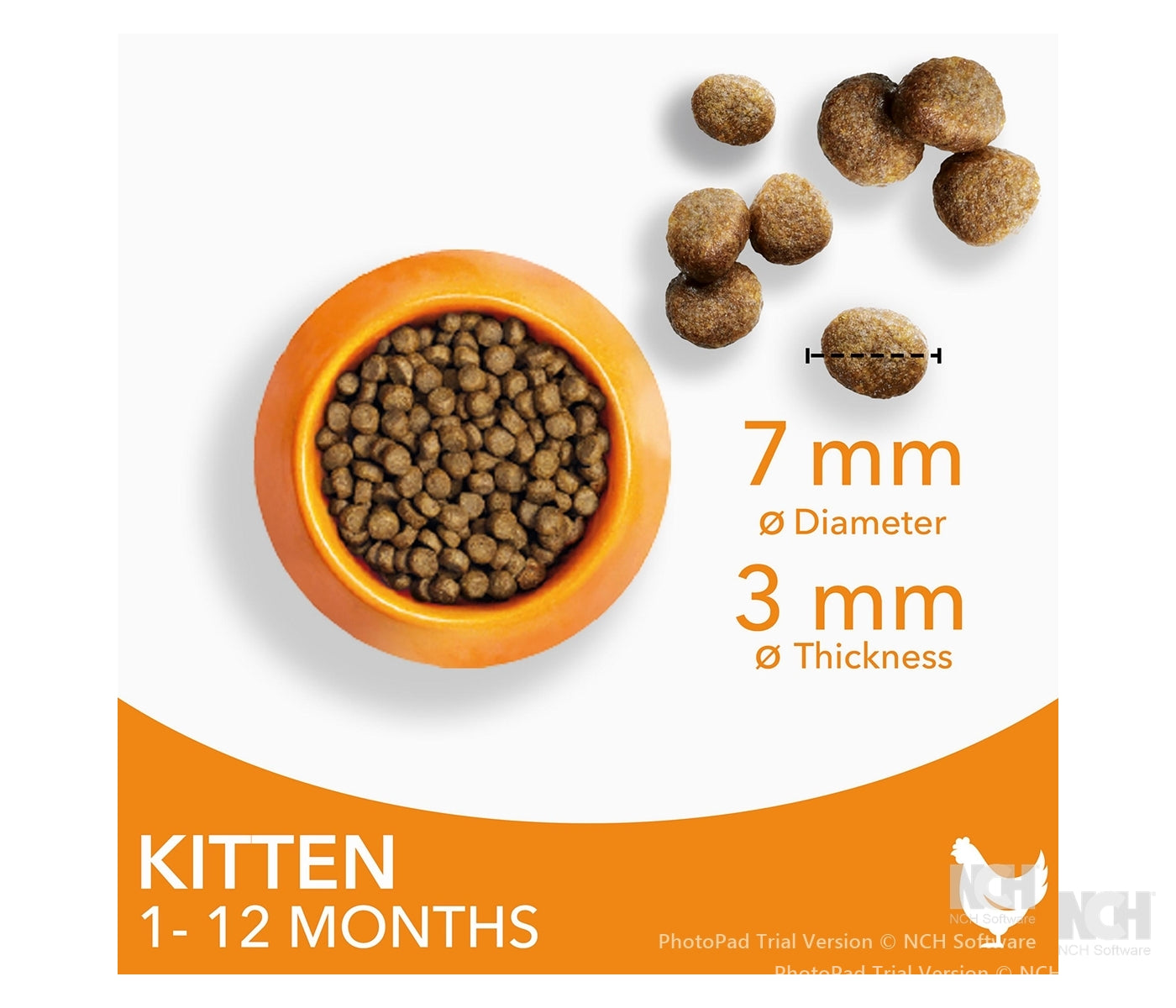 IAMS For Vitality - Kitten Food with Fresh Chicken 2kg - Buy Online SPR Centre UK