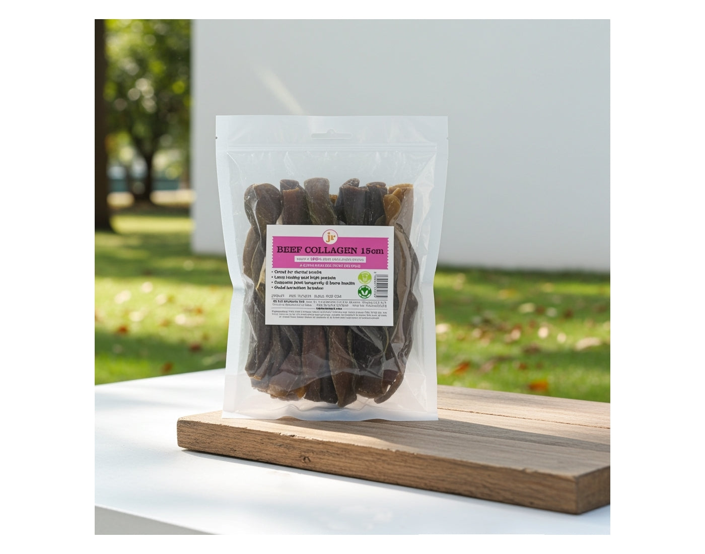 JR Pet Products - Beef Collagen Sticks 250g - Buy Online SPR Centre UK