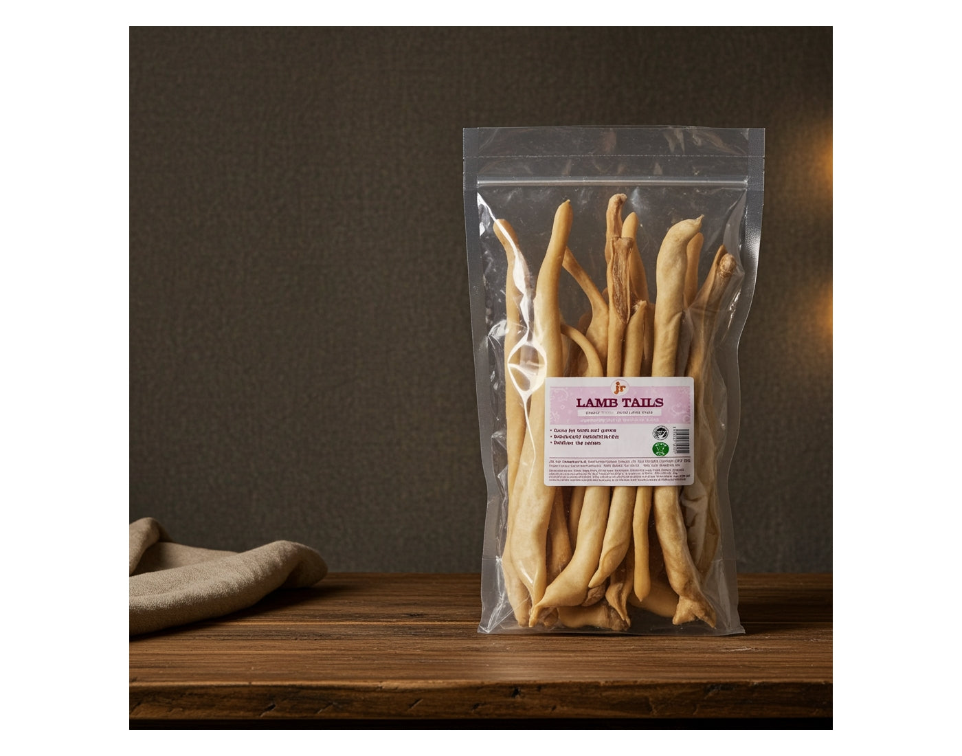 JR Pet Products - Lamb Tails 250g - Buy Online SPR Centre UK