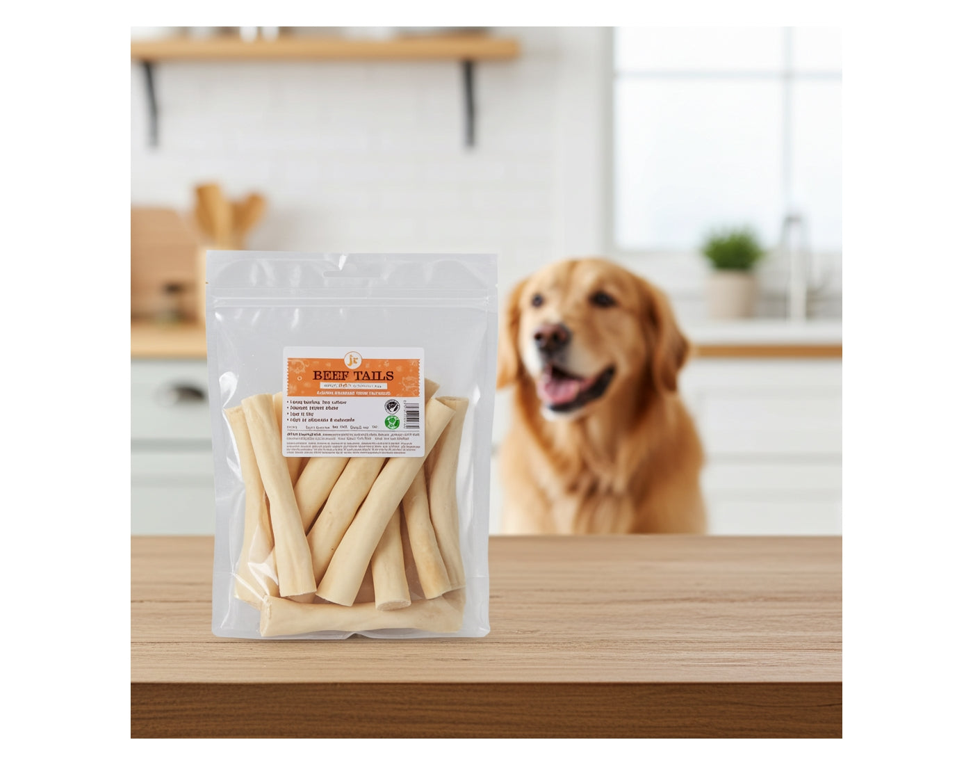 JR Pet Products - Beef Tails 250g - Buy Online SPR Centre UK