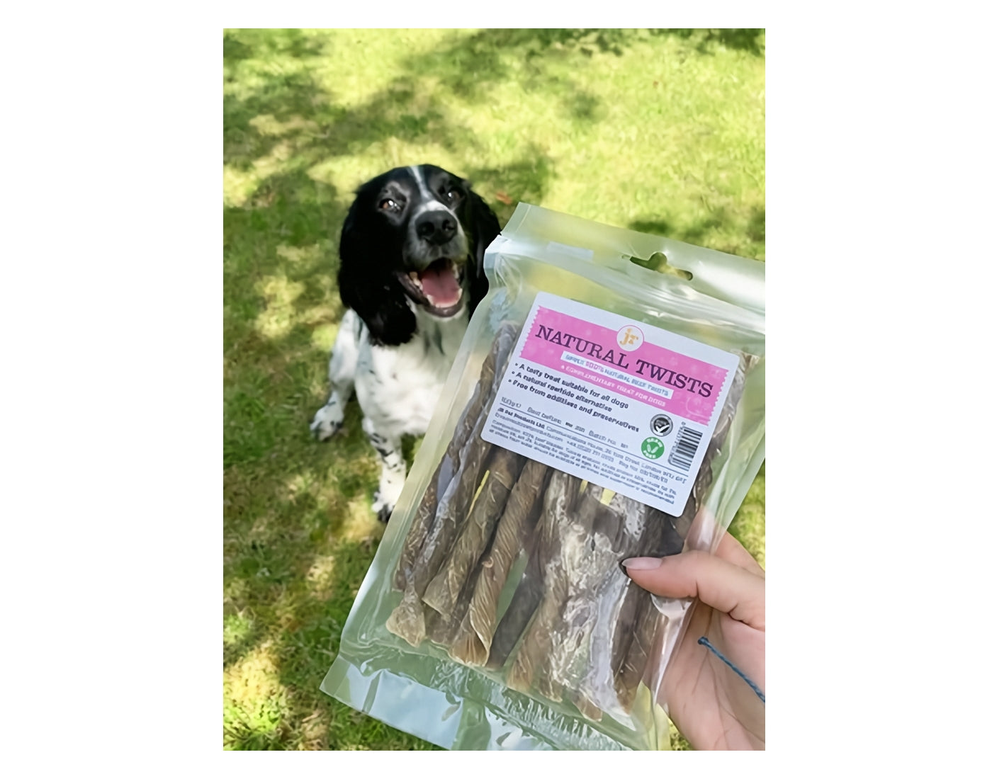 JR Pet Products - Natural Twists (Beef) 100g - Buy Online SPR Centre UK