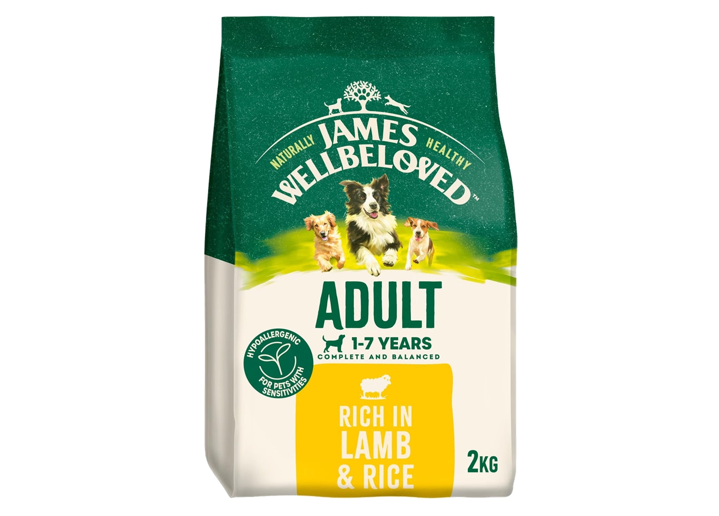 James Wellbeloved Adult Dog Food - Lamb & Rice - Buy Online SPR Centre UK