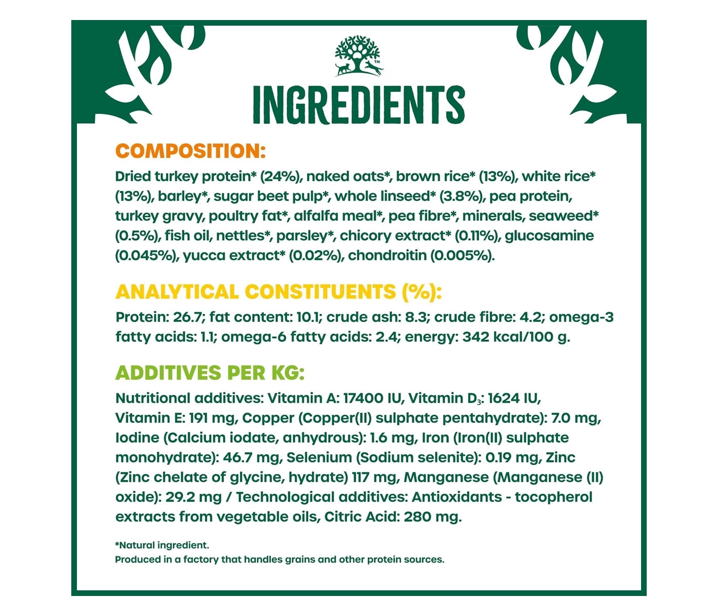 James Wellbeloved Adult Light Dog Food - Turkey & Rice 1.5kg - Buy Online SPR Centre UK