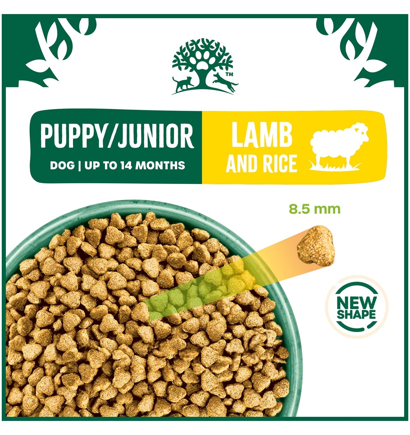 James Wellbeloved - Puppy/Junior Lamb & Rice Dog Food 2kg - Buy Online SPR Centre UK