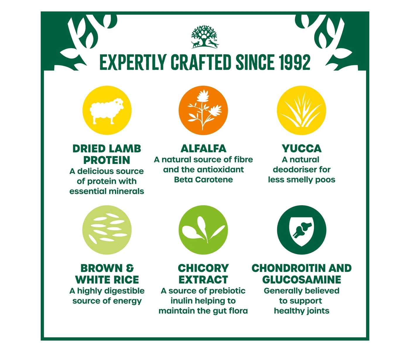 James Wellbeloved Senior Dog Food - Lamb & Rice 2kg - Buy Online SPR Centre UK