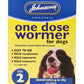 Johnson's - One Dose Wormer for Medium Dogs 8-20kg - Buy Online SPR Centre UK