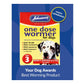 Johnson's - One Dose Wormer for Larger Dogs 8-40kg - Buy Online SPR Centre UK