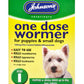 Johnson's - One Dose Wormer for Puppies & Small Dogs - Buy Online SPR Centre UK