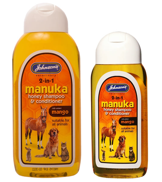 Johnson's Manuka Honey Shampoo & Conditioner | Animal Care - Buy Online SPR Centre UK