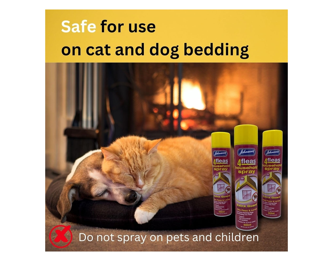 Johnson's - 4fleas Household Spray ‘Extra Guard’ (with I.G.R.)