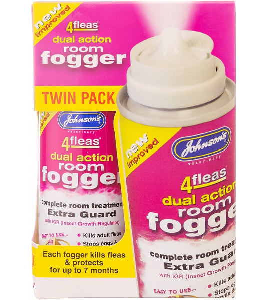 Johnson's 4fleas Room Fogger (Twin Pack) - Buy Online SPR Centre UK