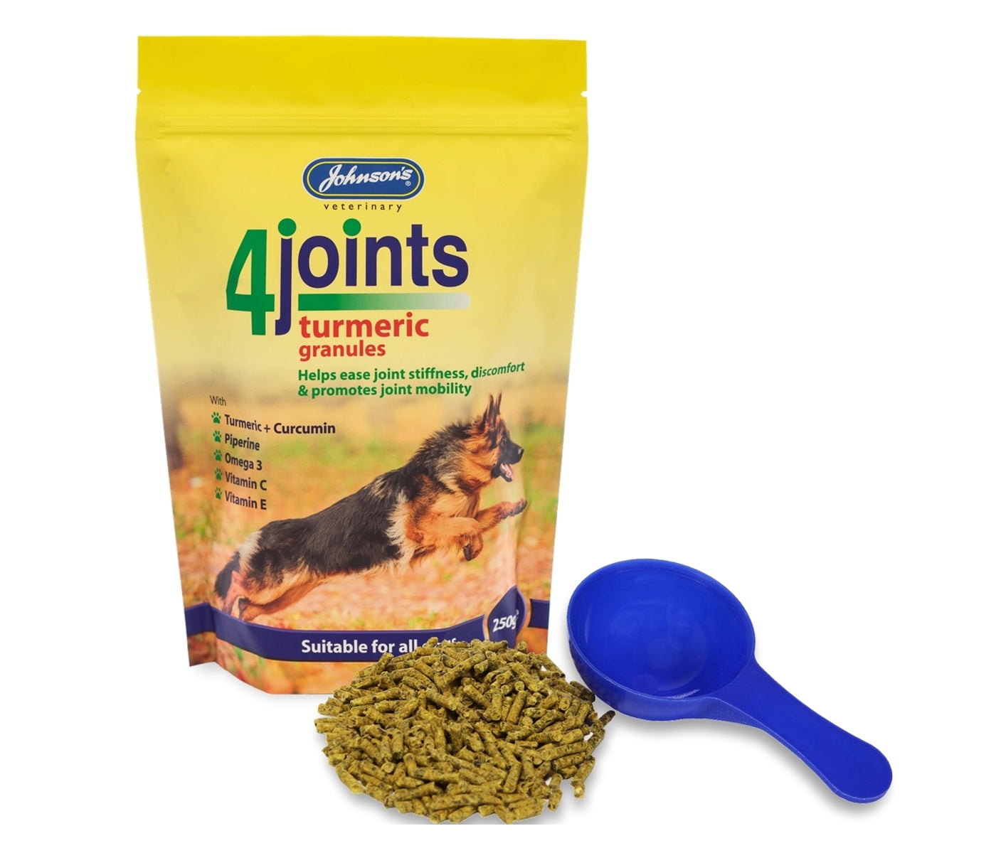 Johnson's - 4joints Turmeric Granules - Buy Online SPR Centre UK