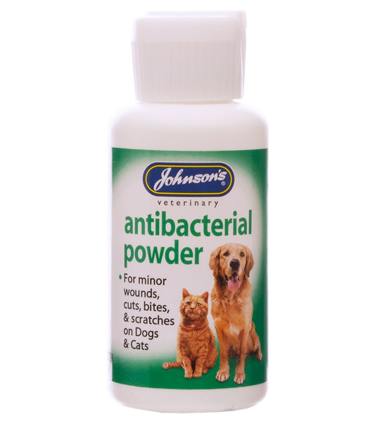 Johnson's - Antibacterial Powder for Dogs & Cats - Buy Online SPR Centre UK