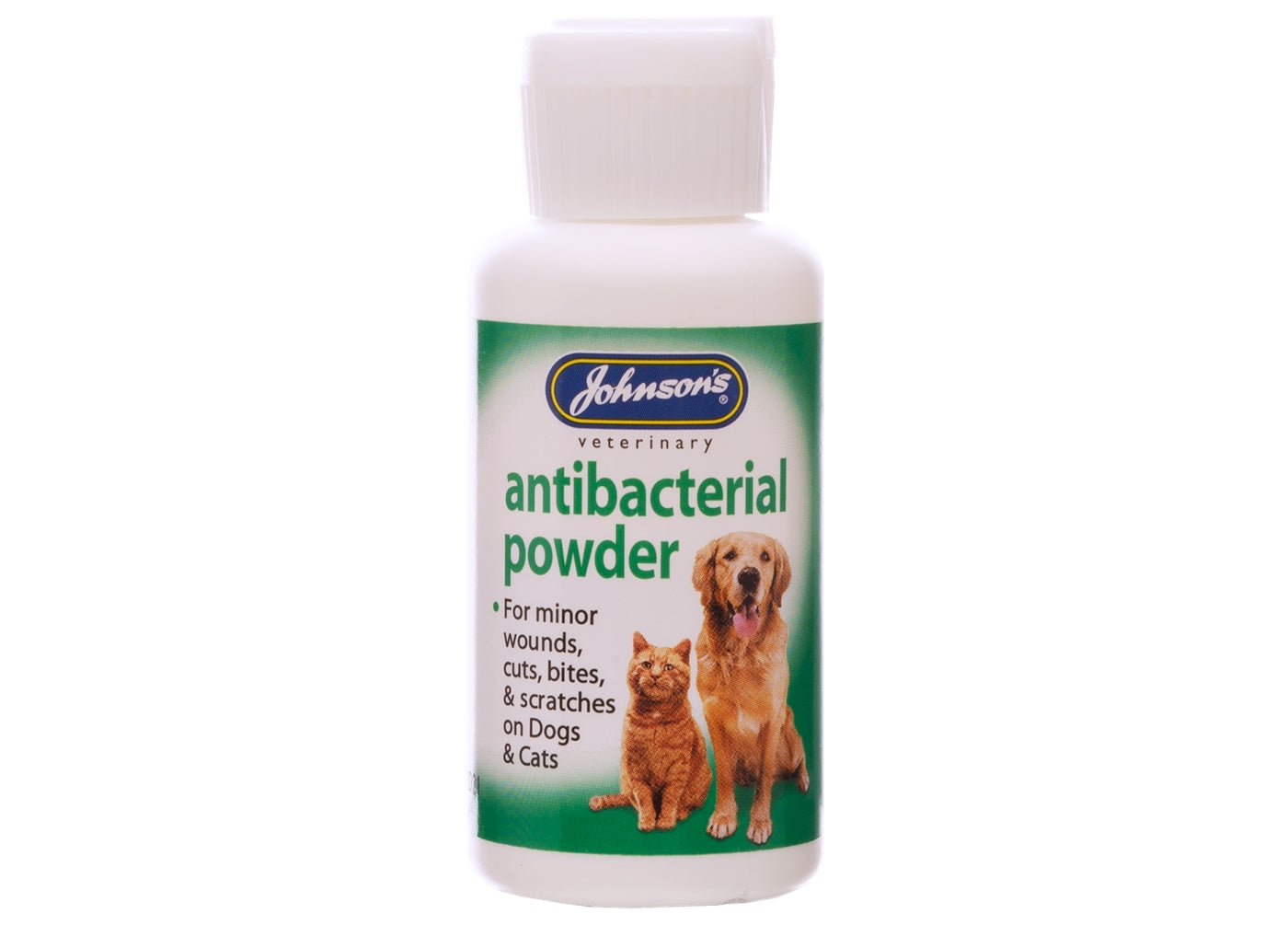 Johnson's - Antibacterial Powder for Dogs & Cats - Buy Online SPR Centre UK