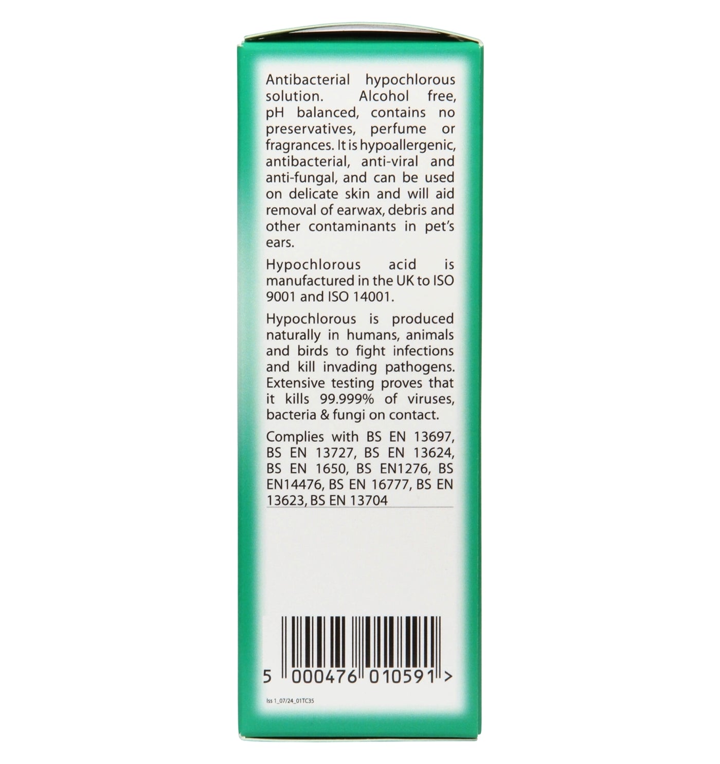 Johnson's - Antiseptic Ear Drops 50ml - Buy Online SPR Centre UK