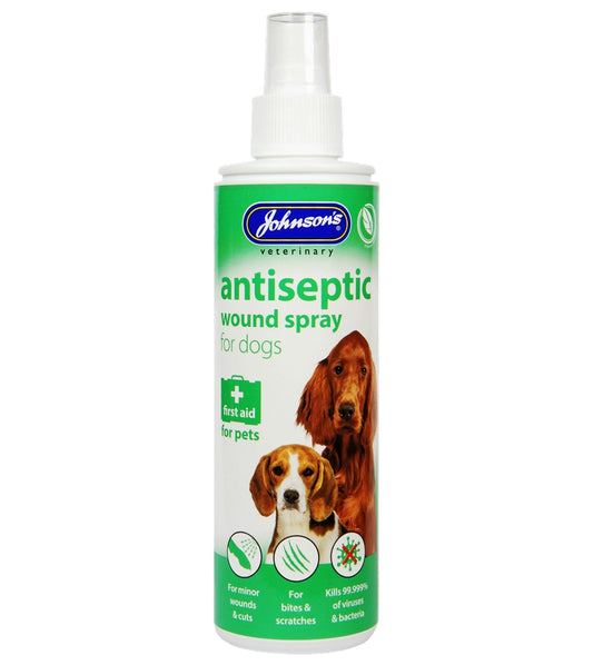 Johnson's - Antiseptic Wound Spray for Dogs - Buy Online SPR Centre UK