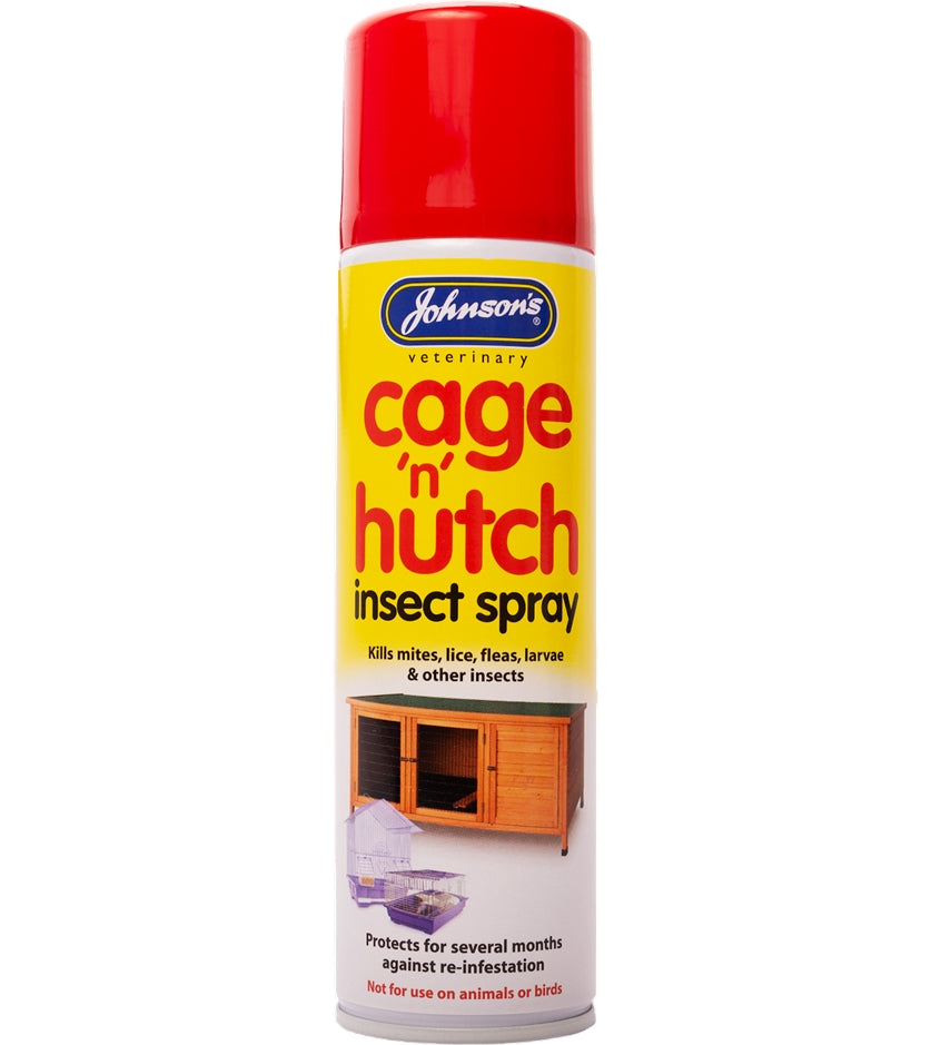 Johnson's - Cage 'n' Hutch Insect Spray - Buy Online SPR Centre UK