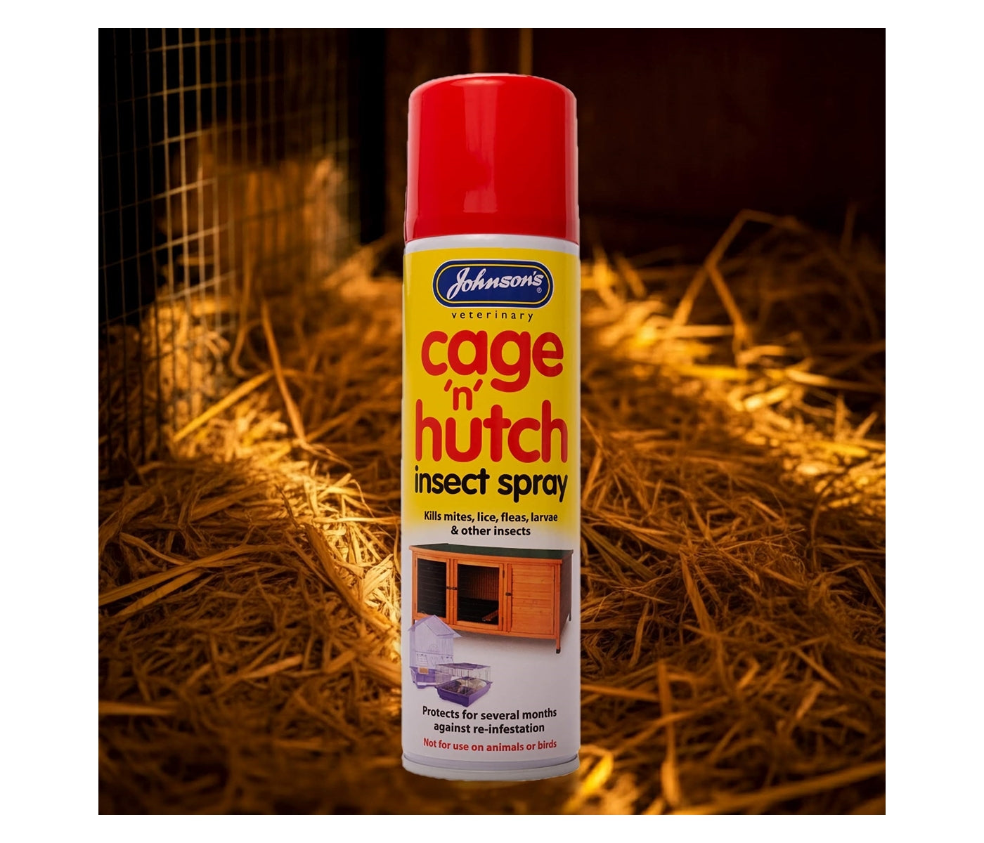 Johnson's - Cage 'n' Hutch Insect Spray - Buy Online SPR Centre UK