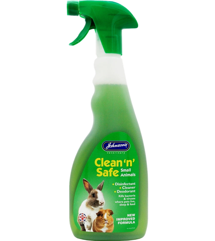 Johnson's - Clean 'n' Safe Disinfectant for Small Animals - Buy Online SPR Centre UK