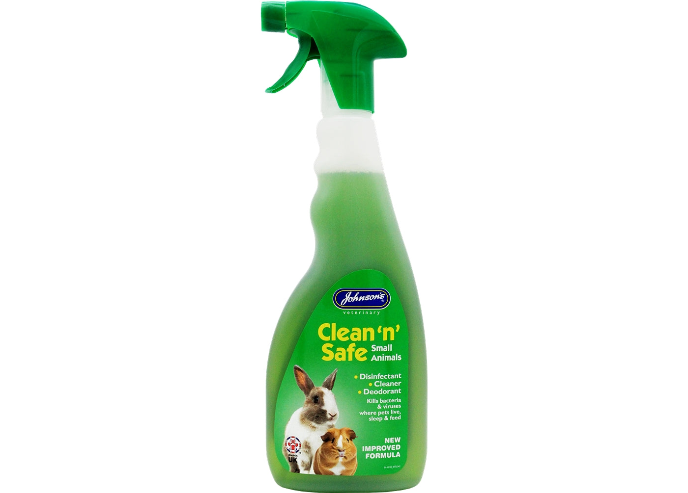 Johnson's - Clean 'n' Safe Disinfectant for Small Animals - Buy Online SPR Centre UK
